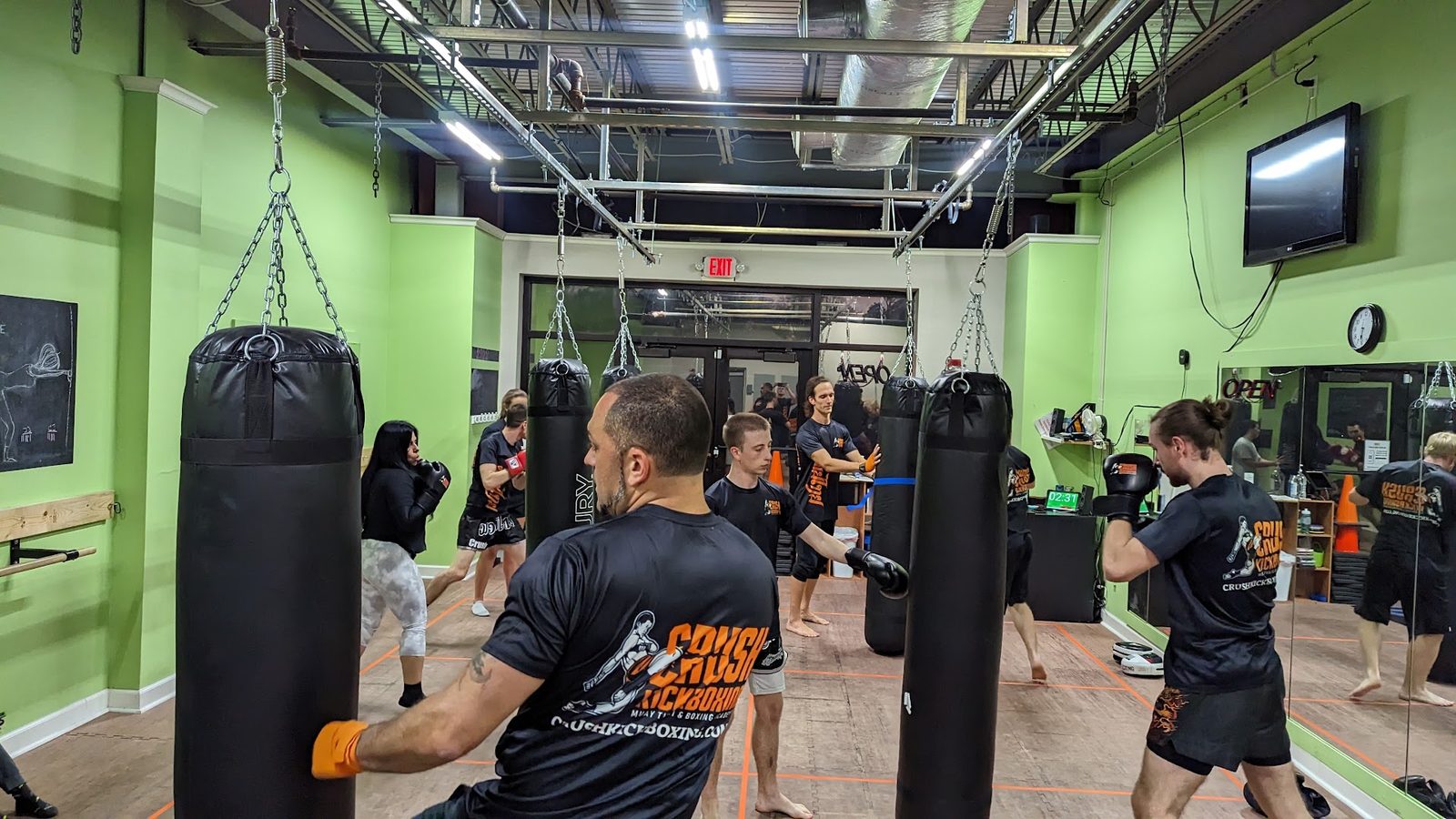 Crush Kickboxing class in Little River