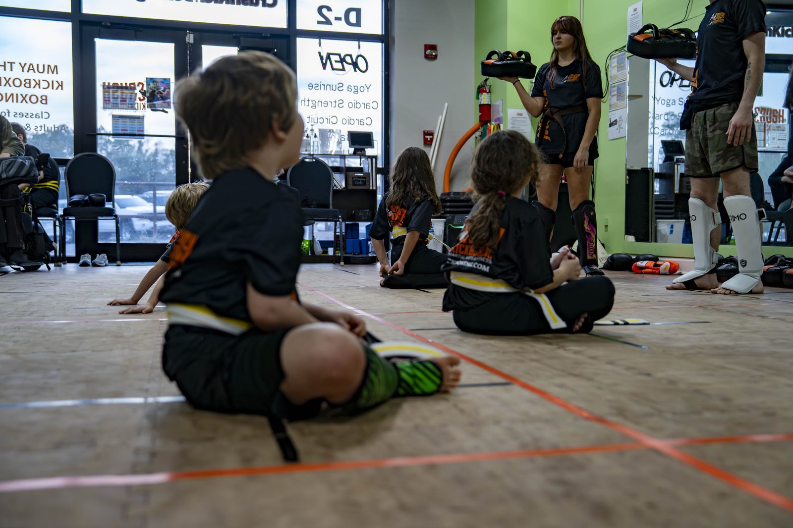 Crush Kickboxing class in Little River