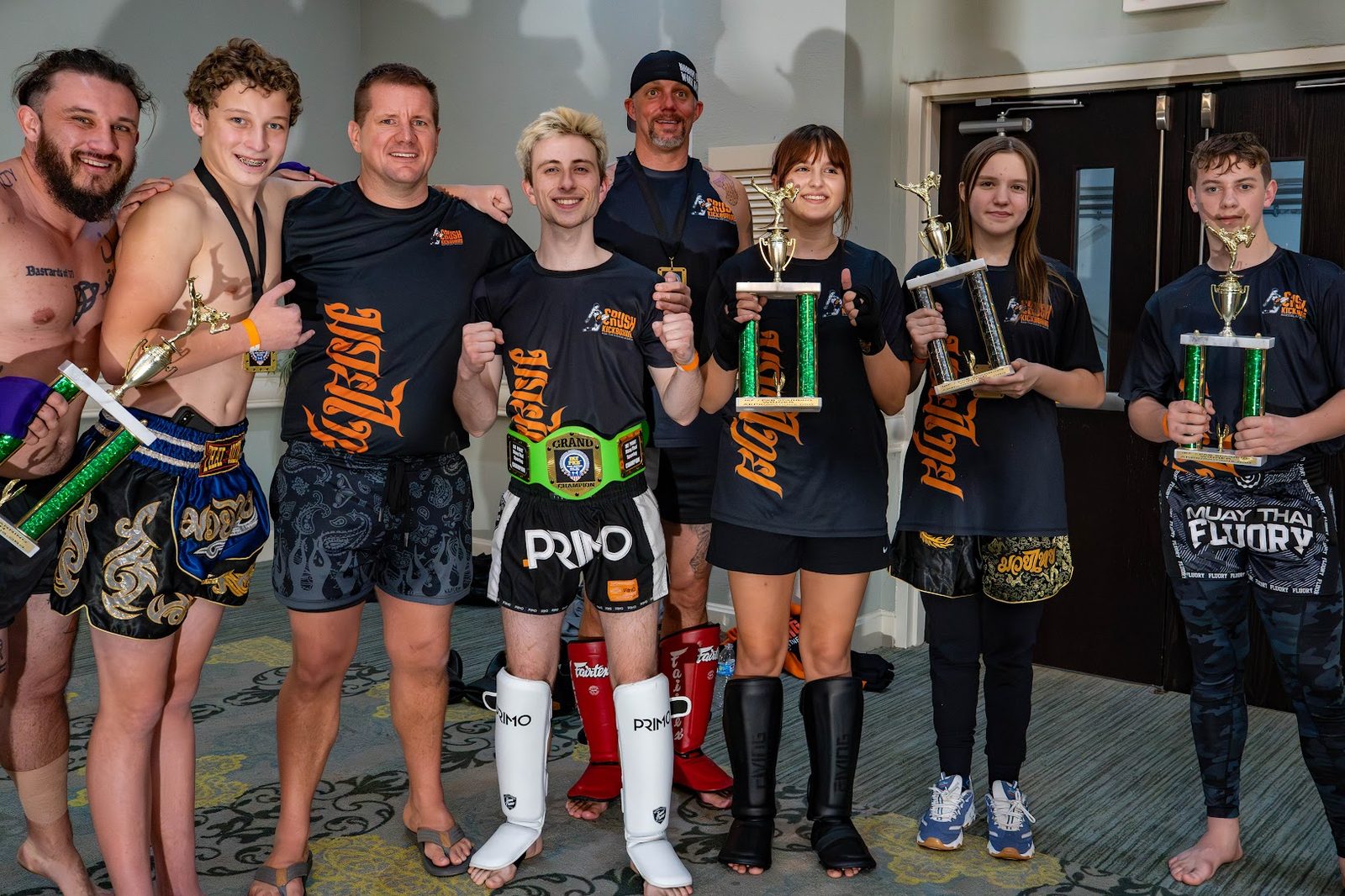Crush Kickboxing class in Little River